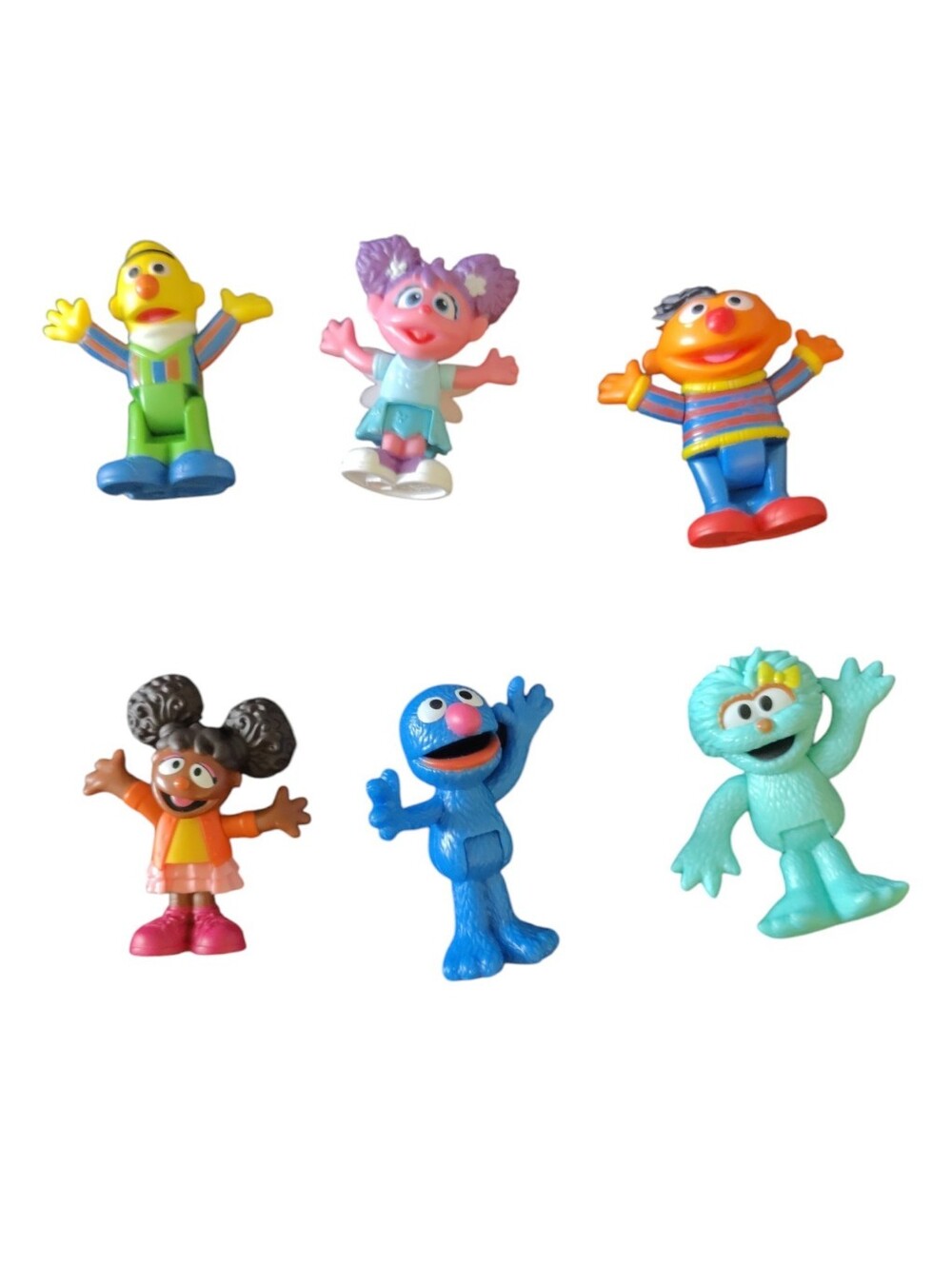 6 Figurines Sesame Street Bundle